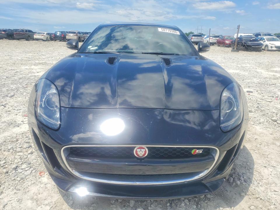 2015 Jaguar F-type VIN SAJWA6BCXF8K11574 COPART salvage auction — MINOR DENT/SCRATCHES, Fl - Cert Of Title Slvg Rebuildable, sold $3,600 on 2026-07-13 (photo 5)