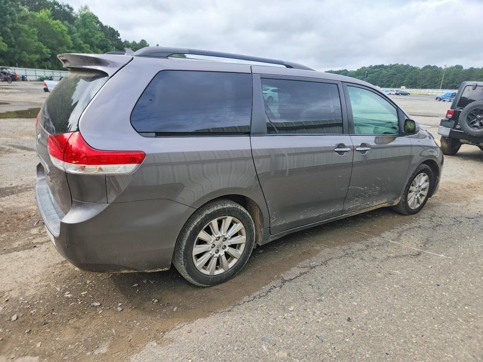 2011 Toyota Sienna VIN 5TDDK3DC3BS023113 COPART salvage auction — SIDE, Ar - Cert Of Title-Salvage, sold $1,250 on 2026-07-09 (photo 3)