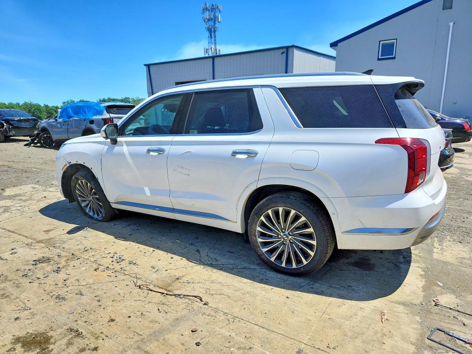 2024 Hyundai Palisade VIN KM8R7DGE5RU648950 COPART salvage auction — UNDERCARRIAGE, Nj - Cert Of Title-Salvage, sold $17,800 on 2026-07-13 (photo 2)