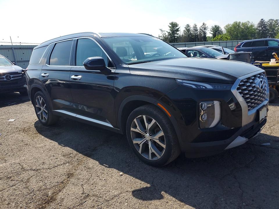 2022 Hyundai Palisade VIN KM8R3DHE2NU349792 COPART salvage auction — FRONT END, Wv - Certificate Of Title (P), sold $10,200 on 2026-07-10 (photo 4)