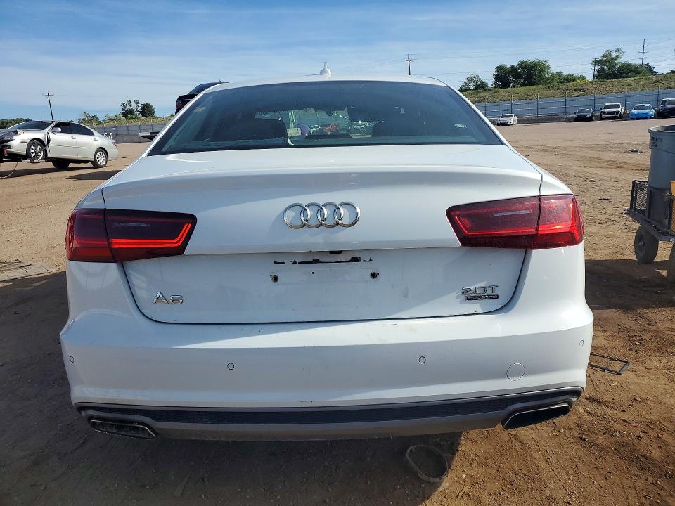 2016 Audi A6 VIN WAUGFAFC8GN073194 COPART salvage auction — FRONT END, Co - Salvage Title, sold $2,850 on 2026-08-05 (photo 6)