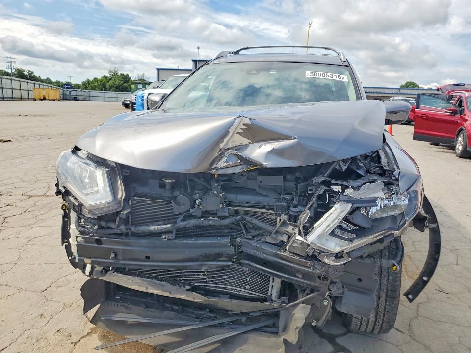 2019 Nissan Rogue VIN KNMAT2MT0KP516154 COPART salvage auction — FRONT END, Salvage Title, sold $625 on 2026-07-22 (photo 5)