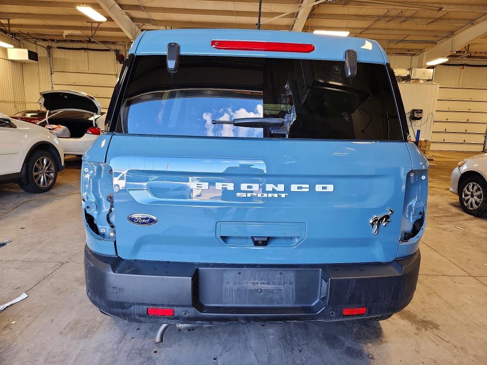 2023 Ford Bronco VIN 3FMCR9C66PRD68938 COPART salvage auction — SIDE, Mn - Cert Of Title-Salvage, sold $7,700 on 2026-07-30 (photo 6)