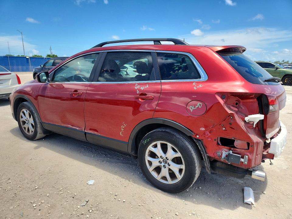 2014 Mazda Cx-9 VIN JM3TB3CVXE0430018 COPART salvage auction — SIDE, Fl - Cert Of Title Slvg Rebuildable, sold $1,500 on 2026-07-15 (photo 2)