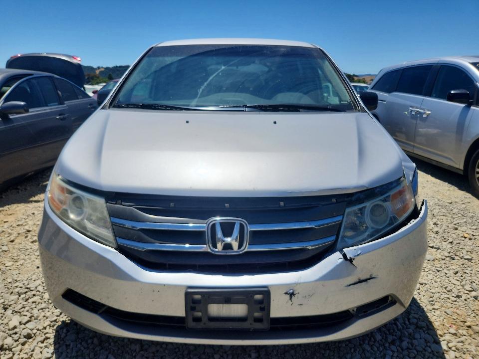 2012 Honda Odyssey VIN 5FNRL5H47CB084455 COPART salvage auction — FRONT END, Ca - Salvage Certificate, sold $1,200 on 2026-07-02 (photo 5)