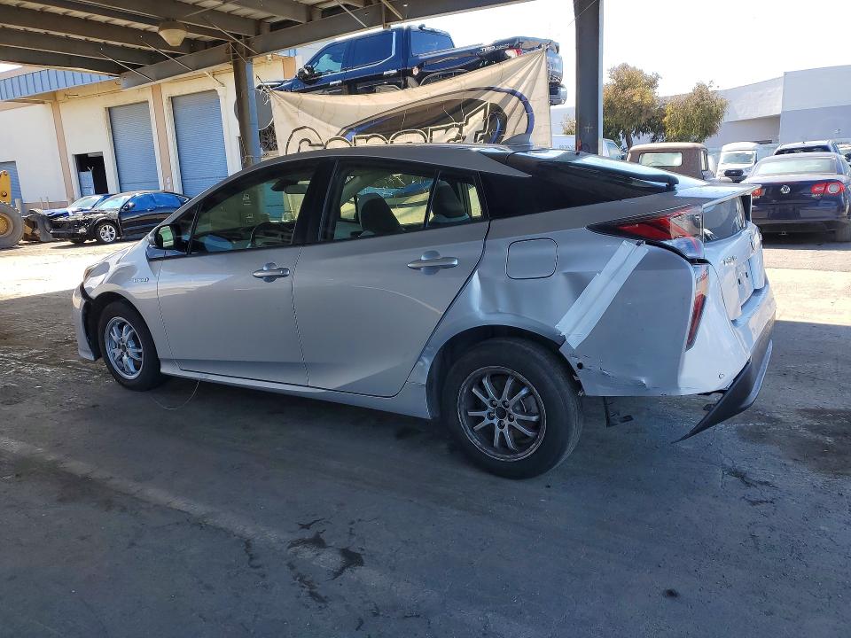 2018 Toyota Prius VIN JTDKBRFUXJ3599748 COPART salvage auction — REAR END, Ca - Salvage Certificate, sold $3,350 on 2026-07-02 (photo 2)