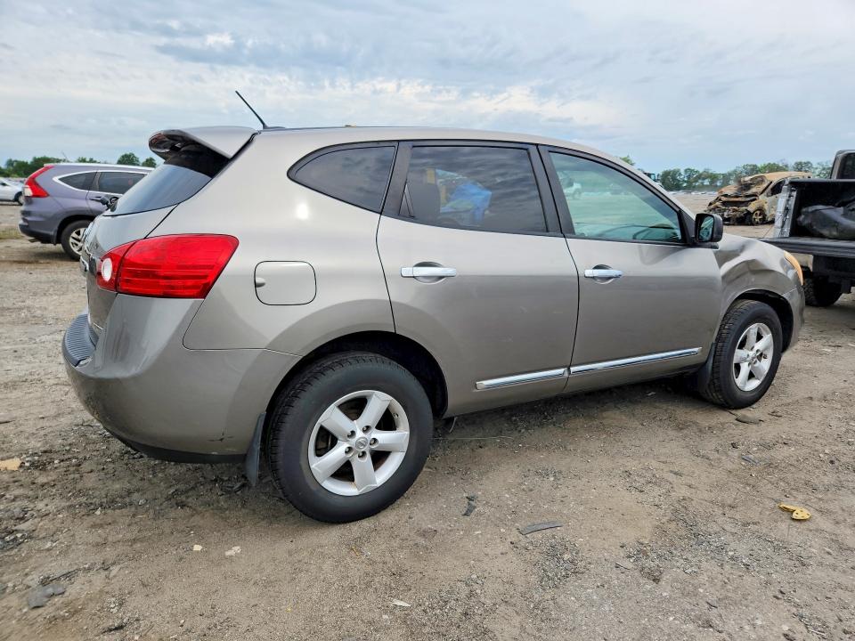 2012 Nissan VIN JN8AS5MT9CW266641 COPART salvage auction — FRONT END, VA - CERT OF TITLE - SALVAGE, sold $450 on 2026-07-08 (photo 3)
