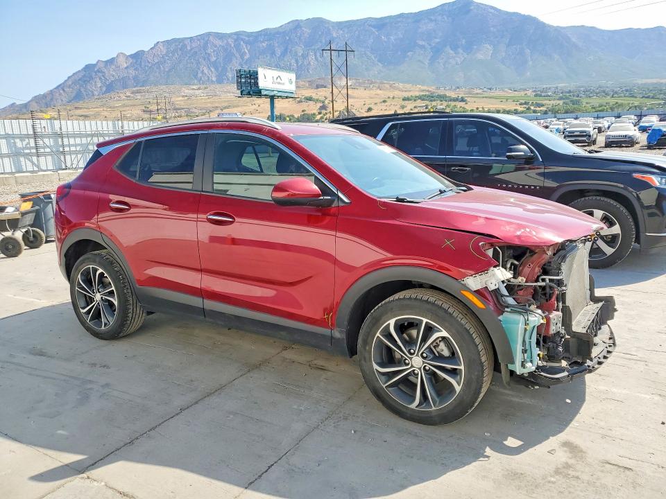 2021 Buick Encore VIN KL4MMESL4MB144004 COPART salvage auction — FRONT END, Ut - Salvage Certificate, sold $4,000 on 2026-07-20 (photo 4)