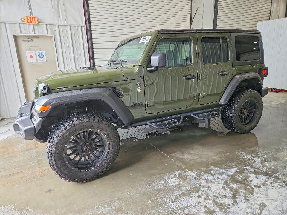2022 Jeep Wrangler unlimited VIN 1C4HJXDG7NW165533 COPART salvage auction — NORMAL WEAR, IL - CERTIFICATE OF TITLE, sold $23,000 on 2026-07-16 (photo 1)