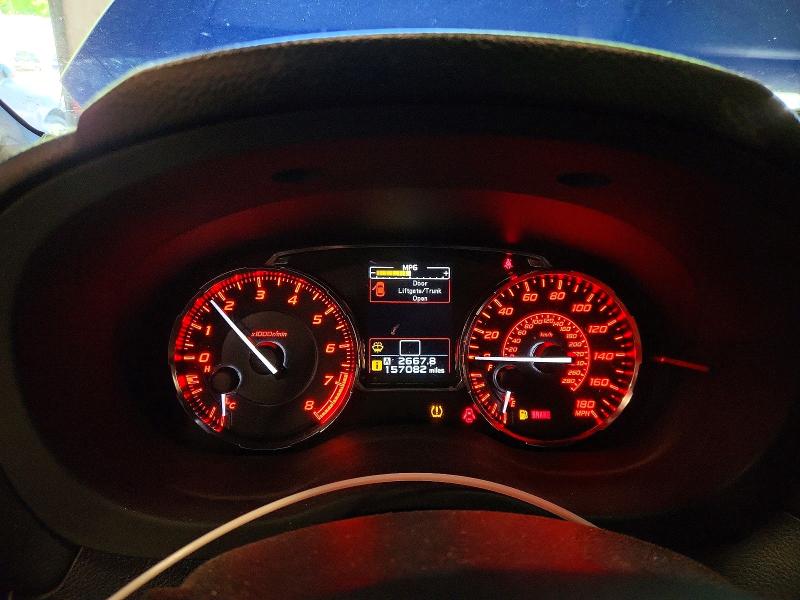 2015 Subaru Wrx VIN JF1VA1A68F9820428 COPART salvage auction — FRONT END, Vt - Cert Of Title-Salvage Vehicle, sold $525 on 2026-07-20 (photo 9)