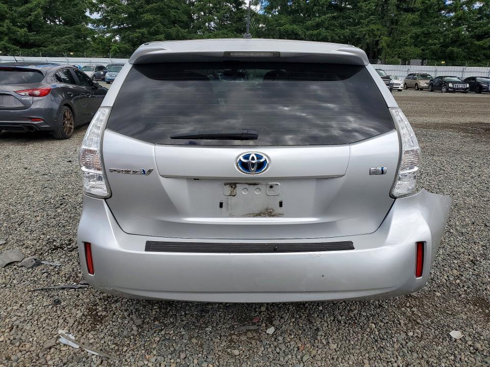 2013 Toyota Prius v VIN JTDZN3EU7D3266271 COPART salvage auction — SIDE, WA - BILL OF SALE, sold $1,200 on 2026-07-31 (photo 6)