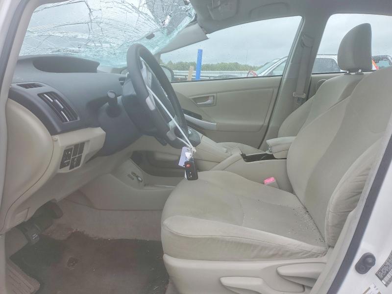 2011 Toyota Prius VIN JTDKN3DU9B5373231 COPART salvage auction — ROOF, Va - Cert Of Title - Salvage, sold $1,850 on 2026-07-08 (photo 7)
