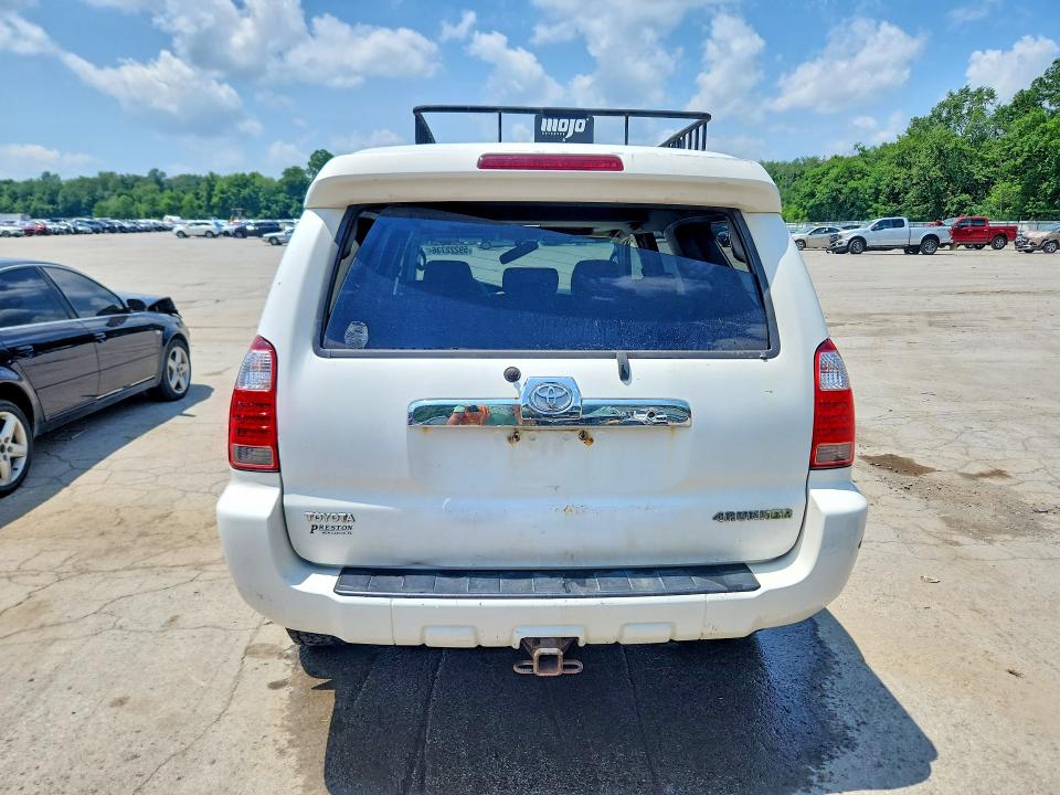 2008 Toyota 4runner VIN JTEBU14R38K021111 COPART salvage auction — FRONT END, Pa - Certificate Of Salvage, sold $1,650 on 2026-07-30 (photo 6)