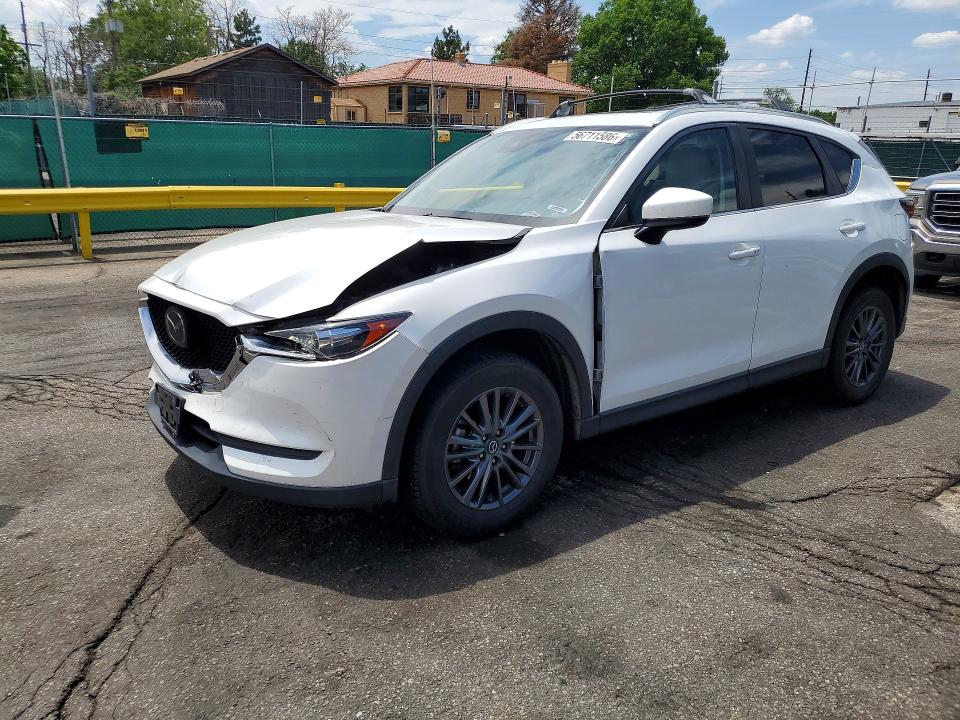 2021 Mazda VIN JM3KFBCM5M0381696 COPART salvage auction — FRONT END, Co - Public - Salvage Title, sold $4,950 on 2026-07-09 (photo 1)