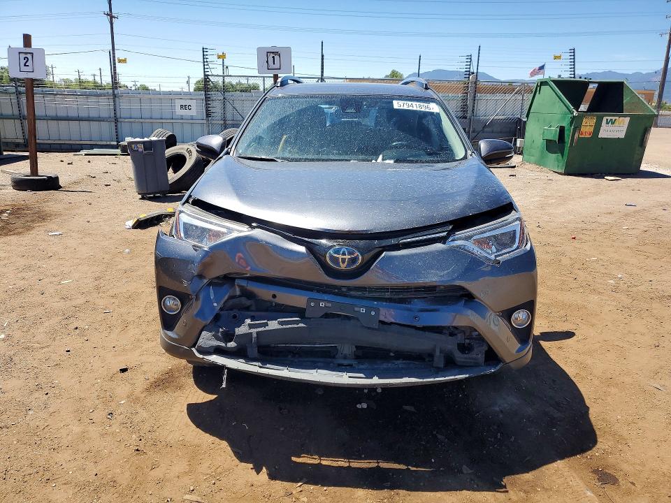 2018 Toyota VIN JTMDJREV7JD189053 COPART salvage auction — REAR END, Co - Salvage Title, sold $3,750 on 2026-07-29 (photo 5)