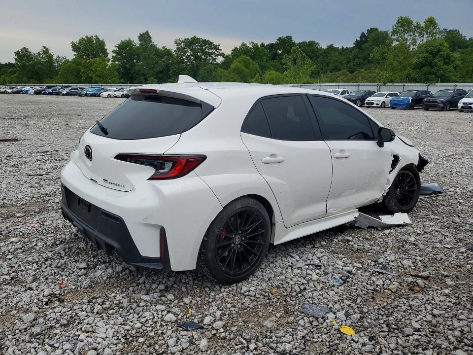 2023 Toyota Corolla VIN JTNABAAE1PA002418 COPART salvage auction — FRONT END, Ky - Cert Of Title-Salvage, sold $10,300 on 2026-07-31 (photo 3)