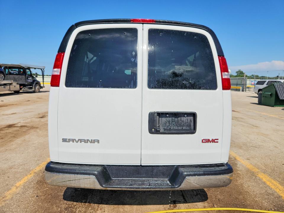 2026 Gmc Savana VIN 1GJZ7PF73T1191940 COPART salvage auction — FRONT END, TX - CERTIFICATE OF TITLE, sold $13,200 on 2026-07-08 (photo 6)