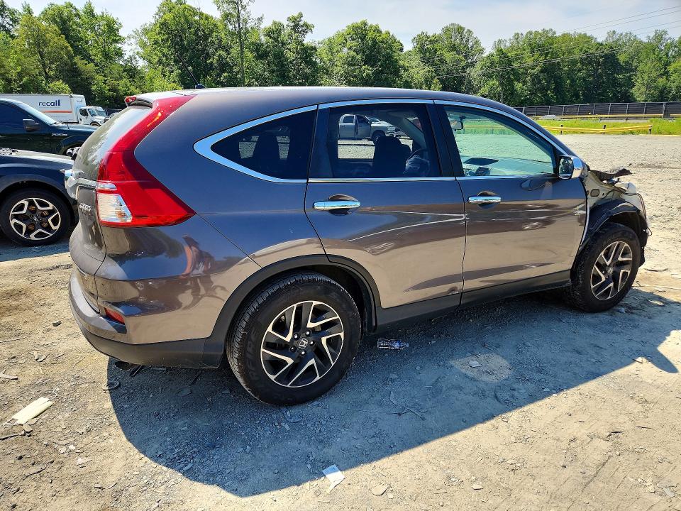 2016 Honda VIN 2HKRM4H45GH661921 COPART salvage auction — FRONT END, Md - Cert Of Salvage > 75% Damage, sold $3,200 on 2026-07-02 (photo 3)