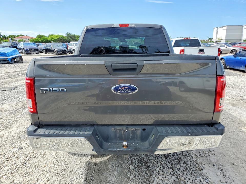 2017 Ford F-150 VIN 1FTEW1CG9HKC84733 COPART salvage auction — MINOR DENT/SCRATCHES, Fl - Cert Of Title-Rebuilt (P), sold $4,150 on 2026-07-09 (photo 6)