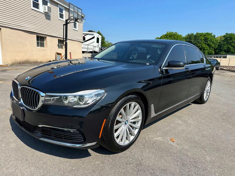 2017 BMW 7er VIN WBA7E4C53HGU99360 COPART salvage auction — MINOR DENT/SCRATCHES, Nj - Certificate Of Title, sold $12,500 on 2026-07-09 (photo 1)