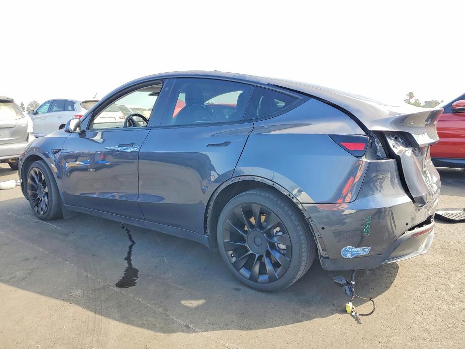 2021 Tesla VIN 5YJYGDEE6MF094550 COPART salvage auction — REAR END, Ca - Salvage Certificate, sold $11,100 on 2026-07-20 (photo 2)