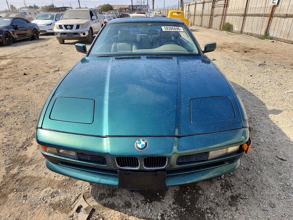 1992 BMW 850 VIN WBAEG2318NCB74213 COPART salvage auction — MINOR DENT/SCRATCHES, CA - DIS/DLR/EXP ONLY CLEAN TITLE (P), sold $14,500 on 2026-07-13 (photo 5)