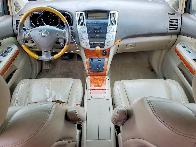 2006 Lexus Rx VIN JTJGA31U860059334 COPART salvage auction — FRONT END, Ca - Salvage Certificate, sold $1,450 on 2026-07-06 (photo 8)