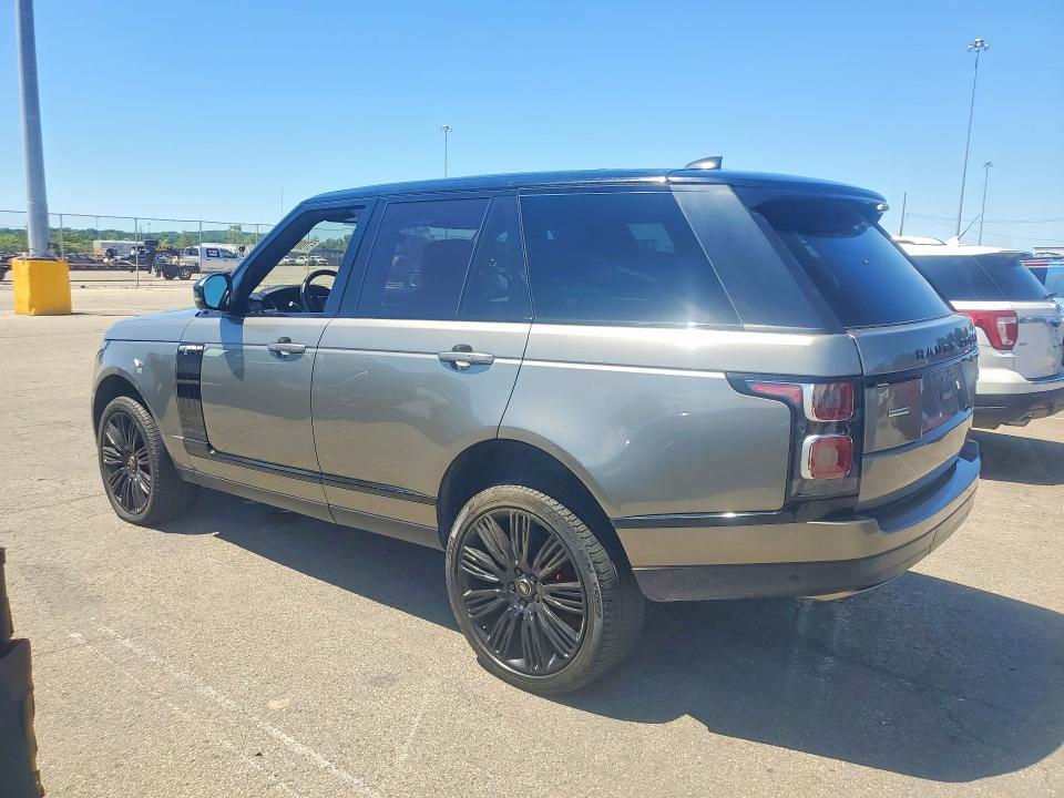 2018 Land rover RANGE ROVER VIN SALGS2RE5JA388074 COPART salvage auction — MECHANICAL, In - Certificate Of Title (P), sold $15,500 on 2026-07-29 (photo 2)