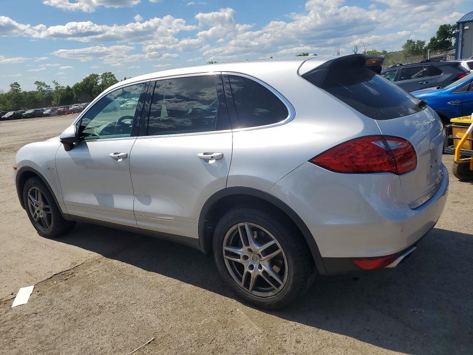 2013 Porsche Cayenne VIN WP1AF2A2XDLA39924 COPART salvage auction — FRONT END, Pa - Certificate Of Salvage, sold $4,250 on 2026-07-02 (photo 2)