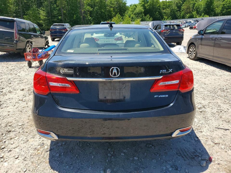 2016 Acura VIN JH4KC1F52GC001330 COPART salvage auction — ROOF, Ma - Cert Of Title-Reconstrctd Coll, sold $3,050 on 2026-07-22 (photo 6)
