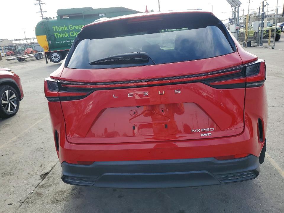 2022 Lexus Nx VIN 2T2ADCEZ5NC001428 COPART salvage auction — FRONT END, Az - Dis/Dlr/Exp Only Salvage Title (P), sold $12,900 on 2026-07-27 (photo 6)