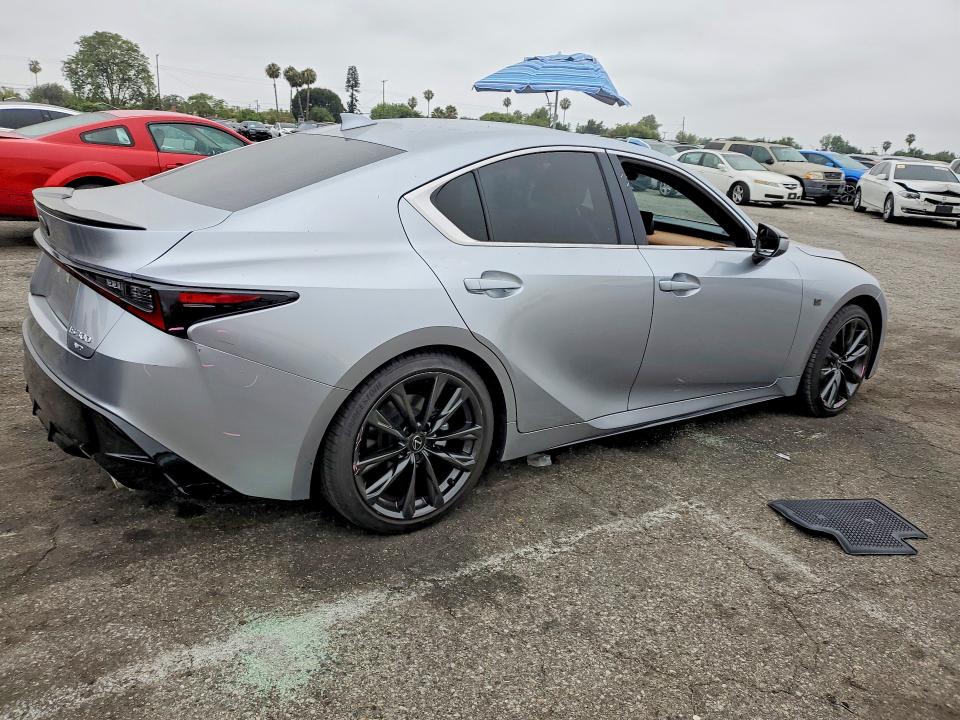 2025 Lexus Is VIN JTHB81F26S5054844 COPART salvage auction — VANDALISM, Ca - Salvage Certificate, sold $18,200 on 2026-07-24 (photo 3)