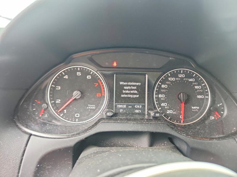 2011 Audi Q5 VIN WA1DKAFP1BA095844 COPART salvage auction — HAIL, Wi - Junked Vehicle Bill Of Sale, sold $625 on 2026-07-06 (photo 9)