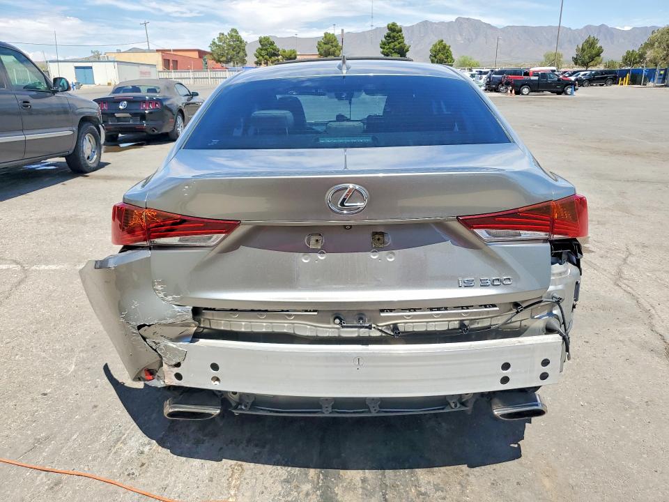 2019 Lexus Is VIN JTHBA1D28K5084080 COPART salvage auction — FRONT END, Tx - Salvage Vehicle Title, sold $2,150 on 2026-07-31 (photo 6)