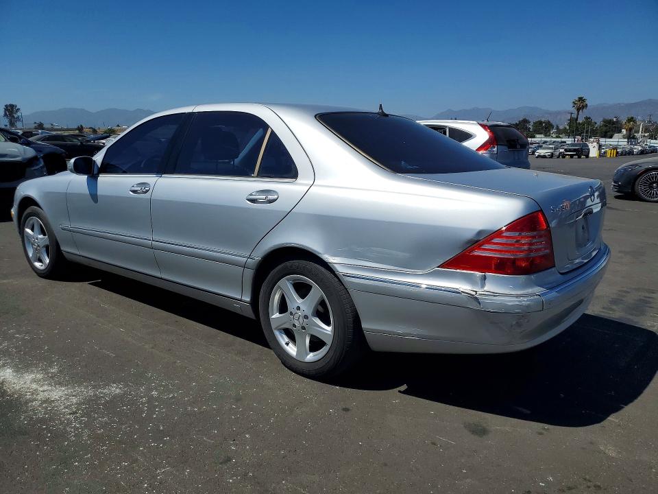 2004 Mercedes-benz S class VIN WDBNG70J34A409871 COPART salvage auction — SIDE, Ca - Dis/Dlr/Exp Only Clean Title, sold $450 on 2026-07-06 (photo 2)
