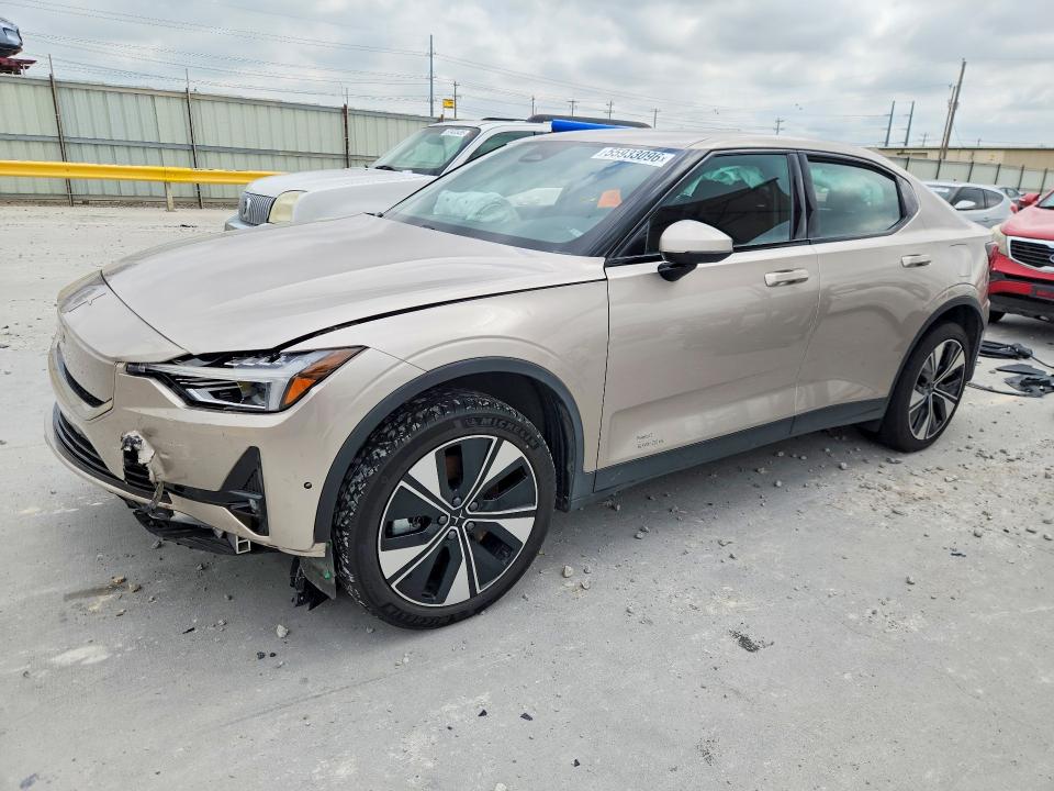 2024 Polestar VIN YSMFE3KA4RL235729 COPART salvage auction — SIDE, Tx - Salvage Vehicle Title, sold $250 on 2026-07-24 (photo 1)