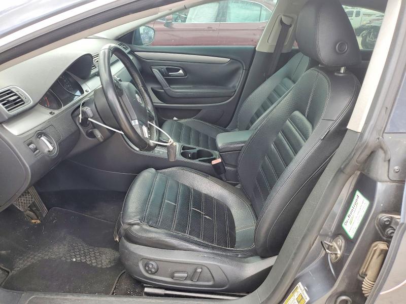2012 Volkswagen Passat cc VIN WVWMN7AN2CE514977 COPART salvage auction — REAR END, Tx - Salvage Vehicle Title, sold $750 on 2026-07-07 (photo 7)