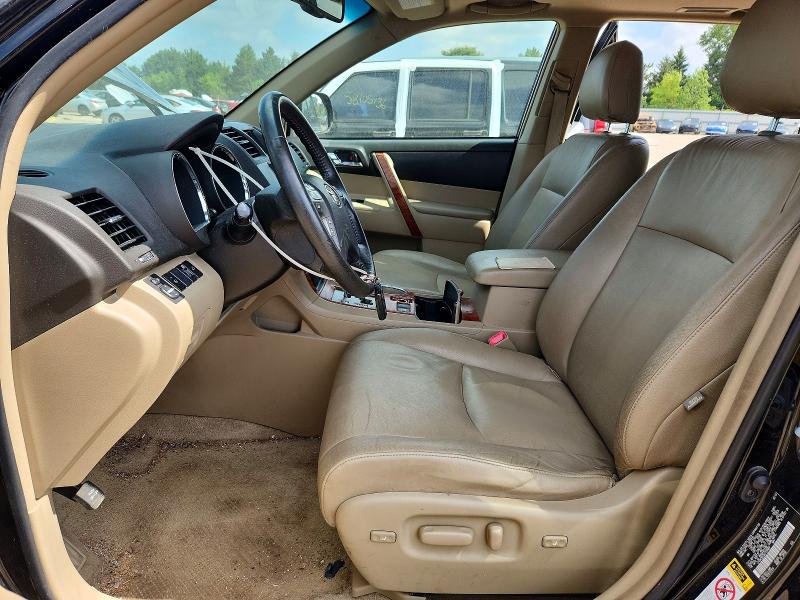 2010 Toyota Highlander VIN JTEDK3EH2A2159969 COPART salvage auction — FRONT END, Il - Junking Cert Of A Vehicle, sold $900 on 2026-07-23 (photo 7)