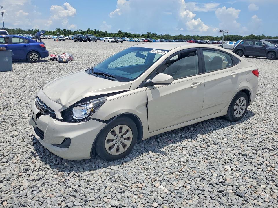 2016 Hyundai VIN KMHCT4AE3GU004838 COPART salvage auction — FRONT END, Fl - Cert Of Title Slvg Rebuildable, sold $1,250 on 2026-07-10 (photo 1)