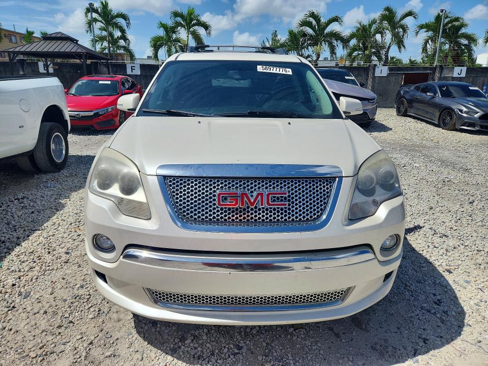 2012 Gmc Acadia VIN 1GKKVTEDXCJ417183 COPART salvage auction — MINOR DENT/SCRATCHES, MT - CERTIFICATE OF TITLE, sold $1,300 on 2026-09-04 (photo 5)