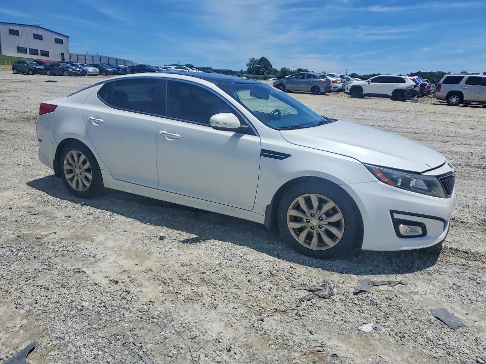 2015 Kia Optima VIN 5XXGN4A7XFG433190 COPART salvage auction — MECHANICAL, Salvage Title, sold $825 on 2026-07-22 (photo 4)