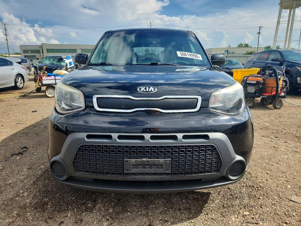 2016 Kia Soul VIN KNDJN2A2XG7248517 COPART salvage auction — FRONT END, Il - Salvage Certificate, sold $850 on 2026-07-31 (photo 5)