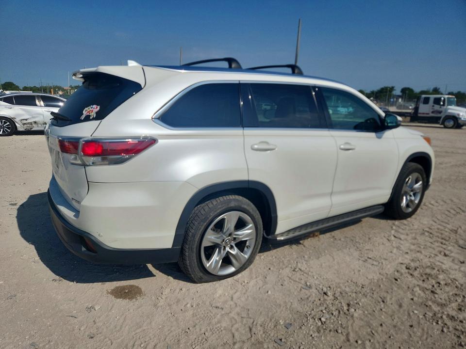 2016 Toyota VIN 5TDYKRFH2GS121537 COPART salvage auction — REAR END, Fl - Cert Of Title Slvg Rebuildable, sold $11,100 on 2026-07-16 (photo 3)