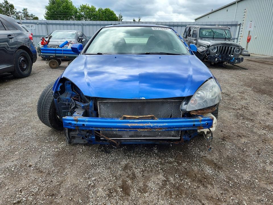 2005 Acura Rsx VIN JH4DC53045S802773 COPART salvage auction — FRONT END, On - Permit No Brand - Unfit, sold $350 on 2026-07-07 (photo 5)