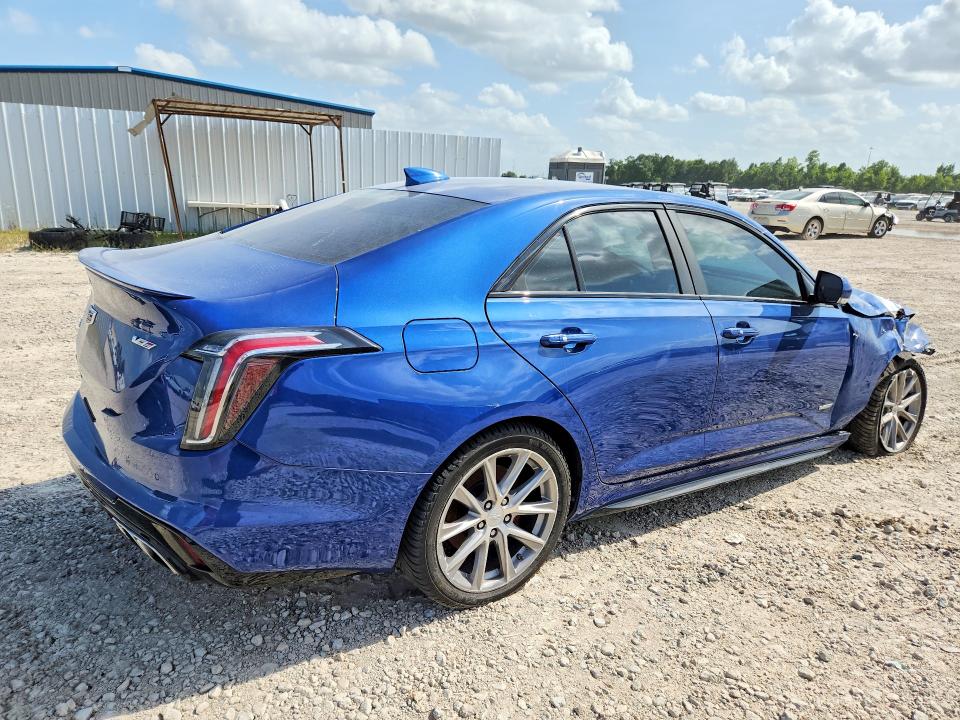 2022 Cadillac Ct4 VIN 1G6DH5RL0N0102056 COPART salvage auction — FRONT END, TX - SALVAGE VEHICLE TITLE, sold $9,500 on 2026-07-28 (photo 3)