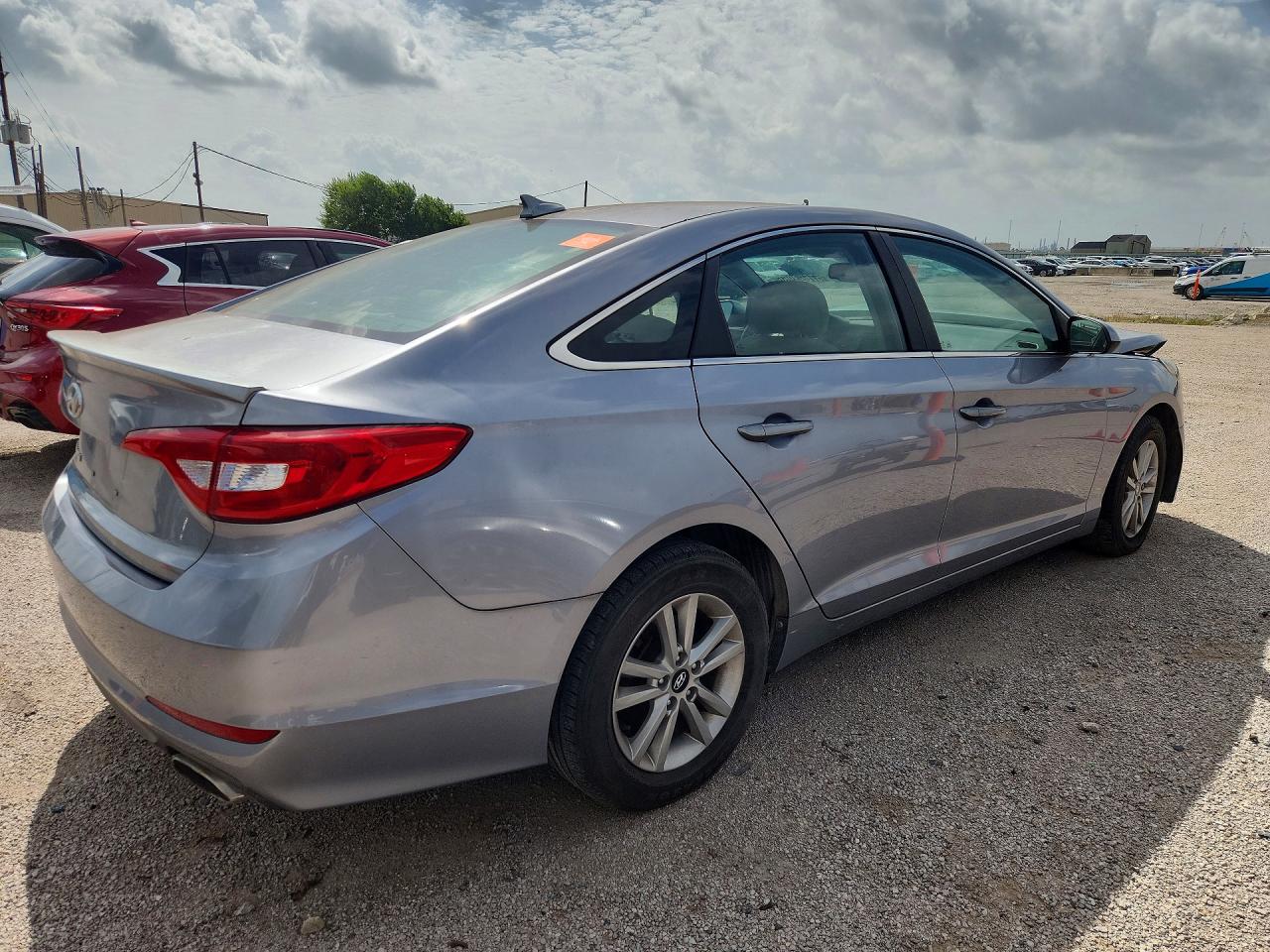 2015 Hyundai Sonata VIN 5NPE24AFXFH156066 COPART salvage auction — Front End, TX - CERTIFICATE OF TITLE, sold $175 on 2026-07-09 (photo 3)