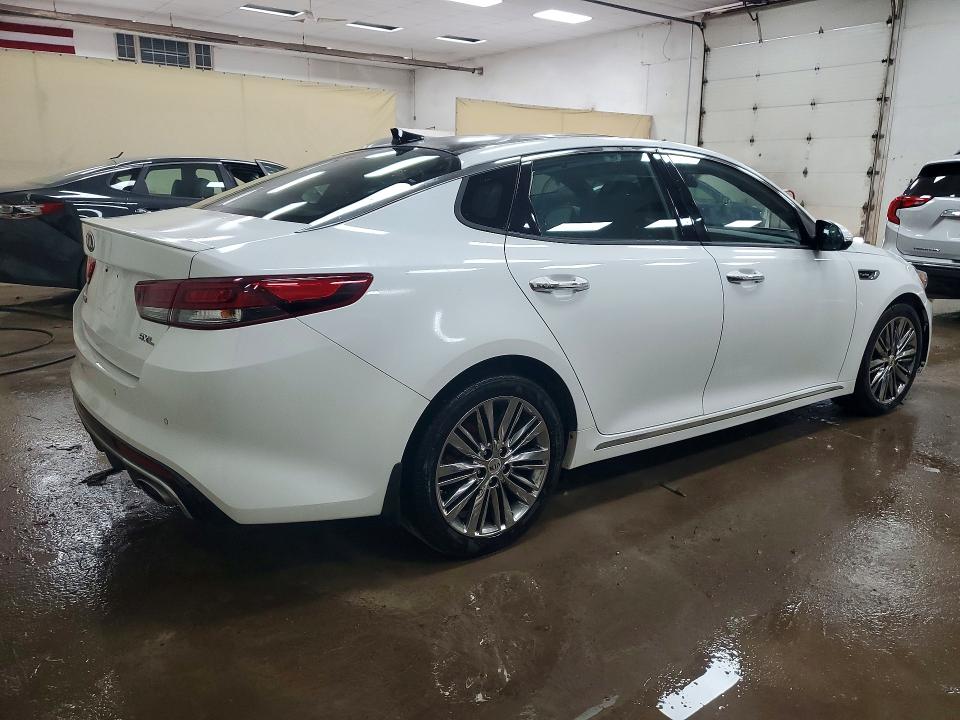 2016 Kia Optima VIN 5XXGV4L21GG116238 COPART salvage auction — FRONT END, Mi - Certificate Of Title, sold $925 on 2026-07-29 (photo 3)
