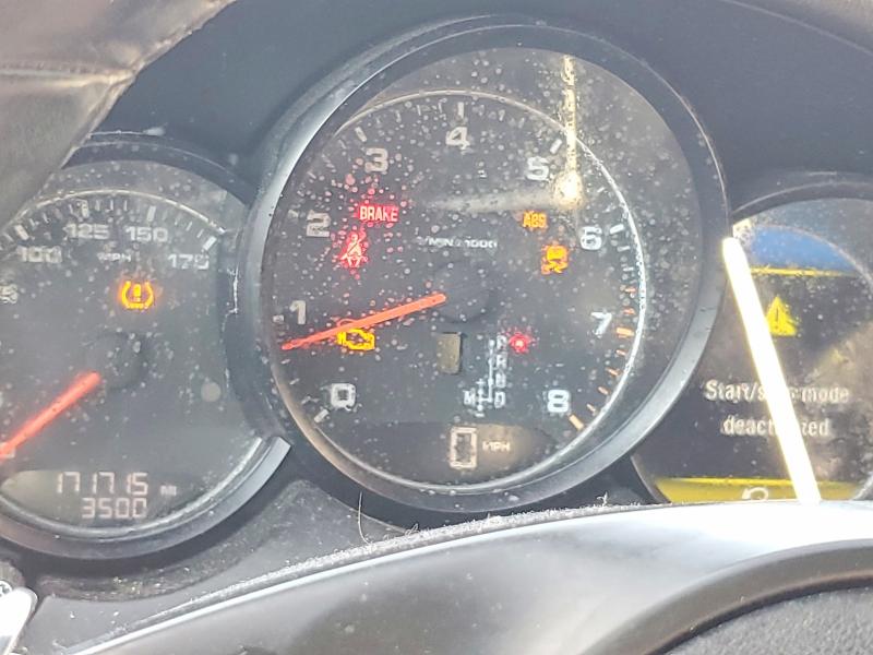 2011 Porsche Cayenne VIN WP1AA2A20BLA02506 COPART salvage auction — FRONT END, Ca - Dis/Dlr/Exp Only Clean Title, sold $1,250 on 2026-07-13 (photo 9)