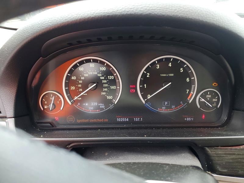 2013 BMW VIN WBAFU7C56DDU70351 COPART salvage auction — FRONT END, Nc - Salvage Certificate Of Title, sold $1,150 on 2026-07-30 (photo 9)