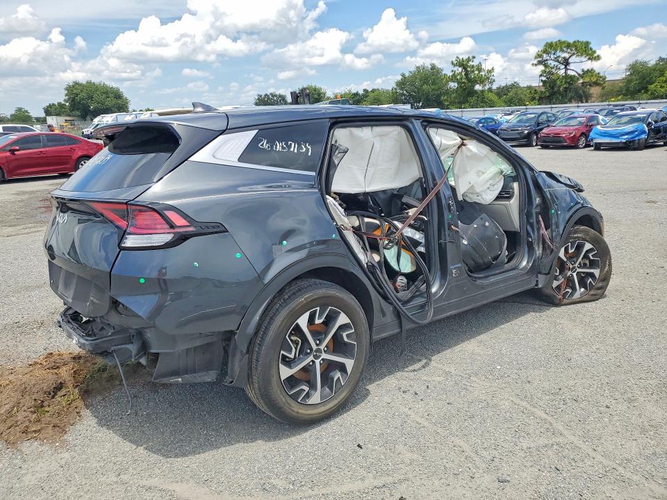 2024 Kia Sportage VIN 5XYK33DF3RG217405 COPART salvage auction — ALL OVER, Fl - Certificate Of Title, sold $10 on 2026-07-28 (photo 3)